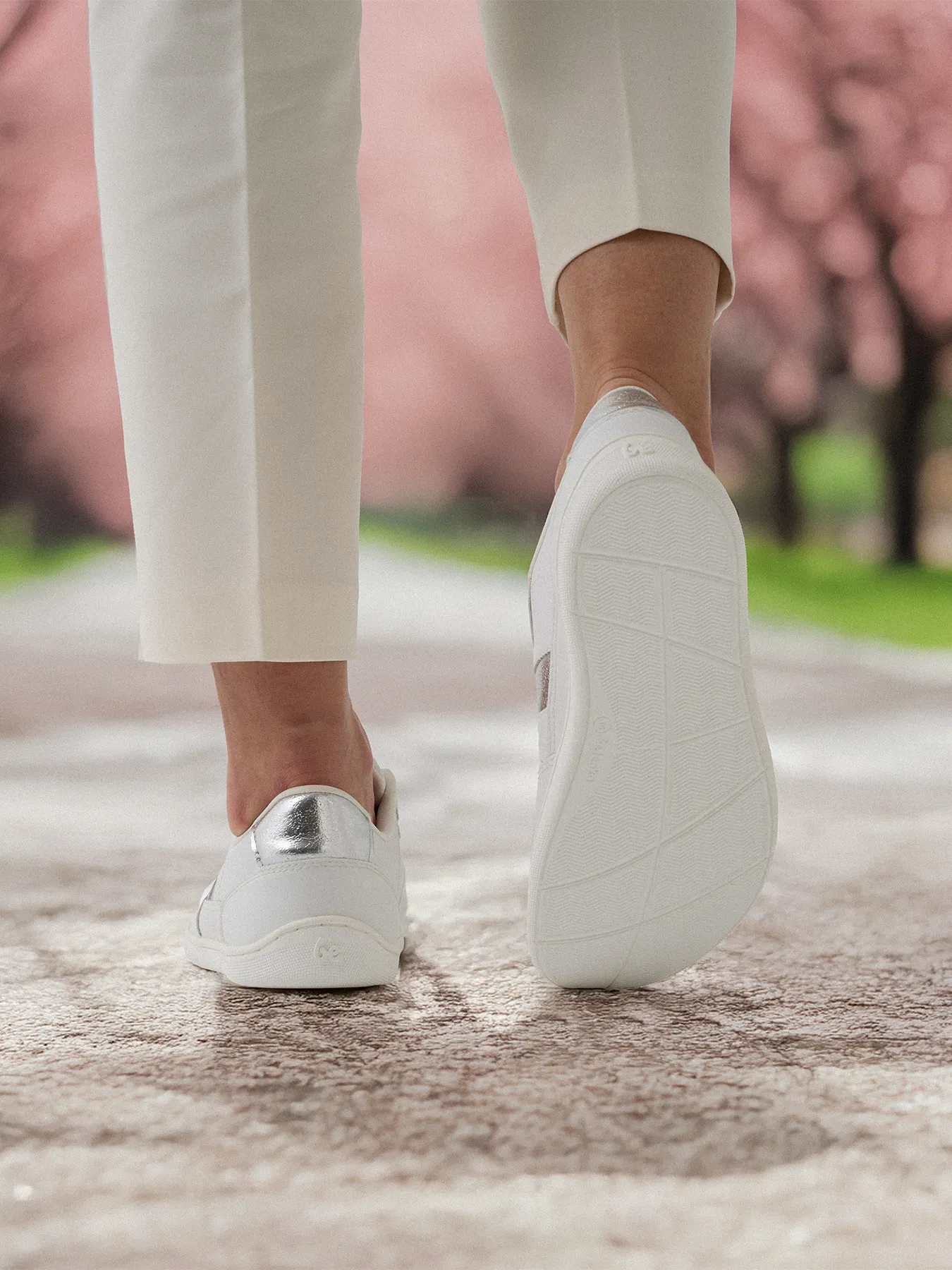 Barfuß-Sneakers Be Lenka Cellestia - Weiße & Silberne Schuhe_Be Lenka_Schuhe