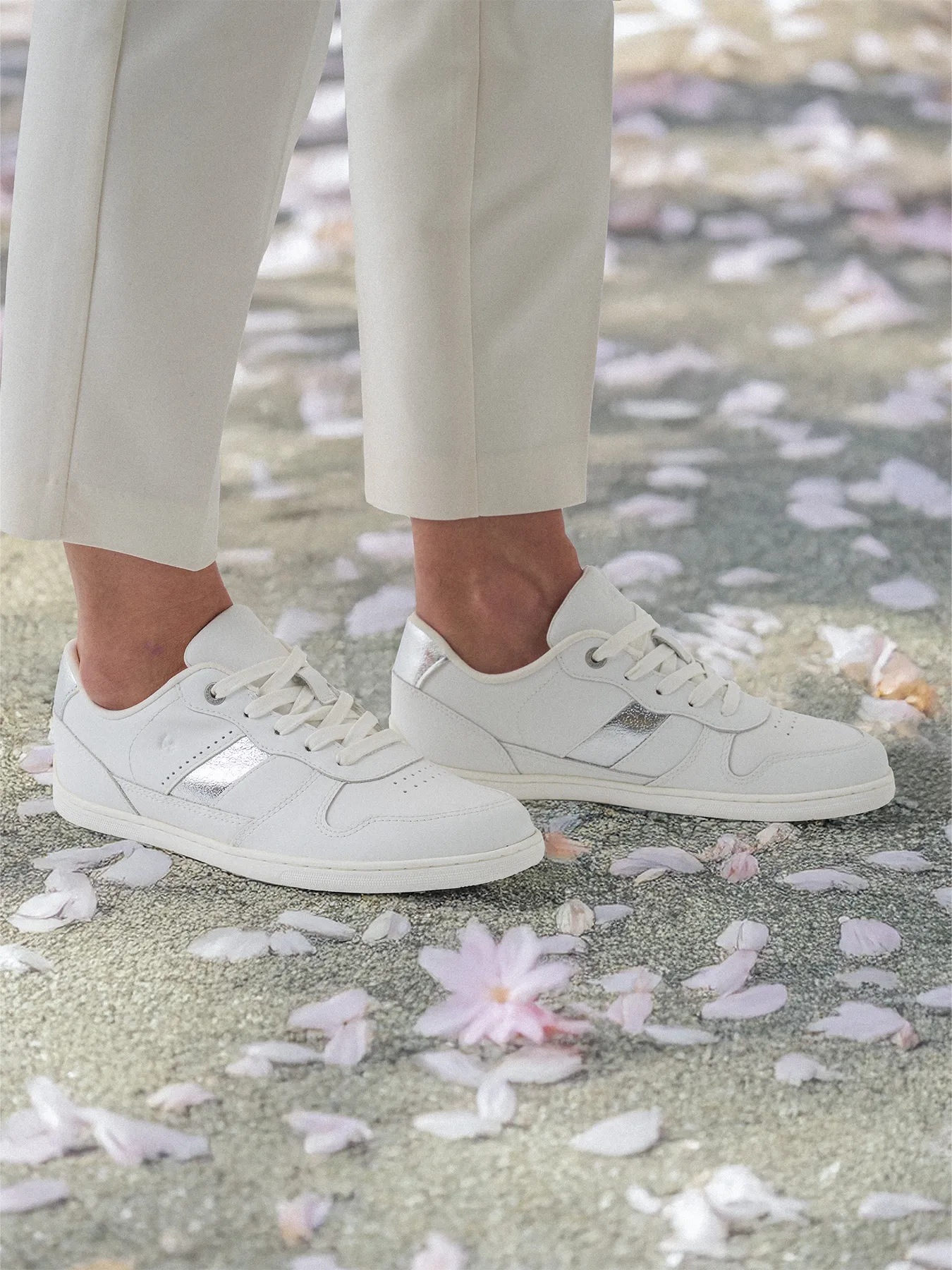 Barfuß-Sneakers Be Lenka Cellestia - Weiße & Silberne Schuhe_Be Lenka_Schuhe