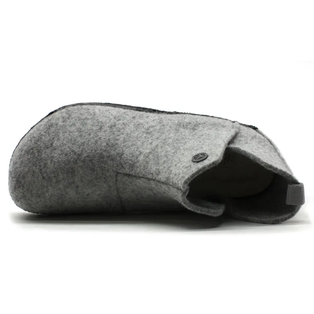 Birkenstock Andermatt Unisex Filz-Pantoffelstiefel mit Schaffellfutter