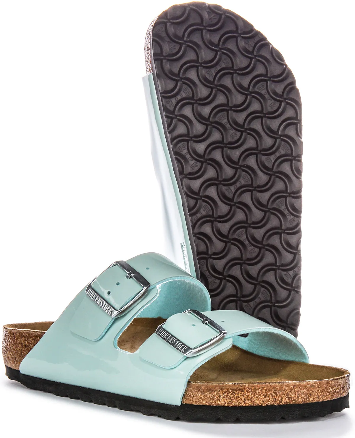 Birkenstock Arizona Bs in Hellblau | Regular Fit Schuhe Birkenstock