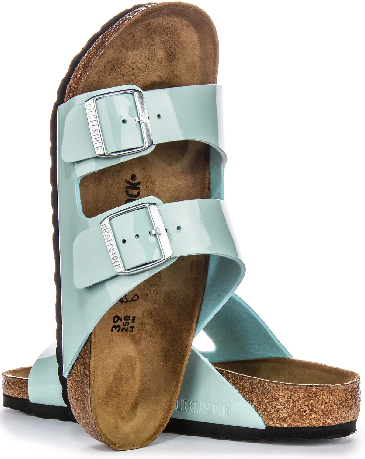 Birkenstock Arizona Bs in Hellblau | Regular Fit Schuhe Birkenstock