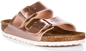 Birkenstock Arizona Kinder Bs In Kupfer für Jugendliche | Regular Fit Schuhe Birkenstock