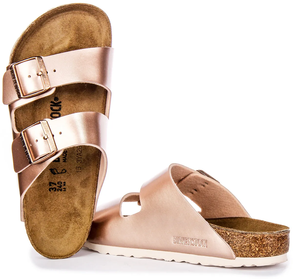 Birkenstock Arizona Kinder Bs In Kupfer für Jugendliche | Regular Fit Schuhe Birkenstock