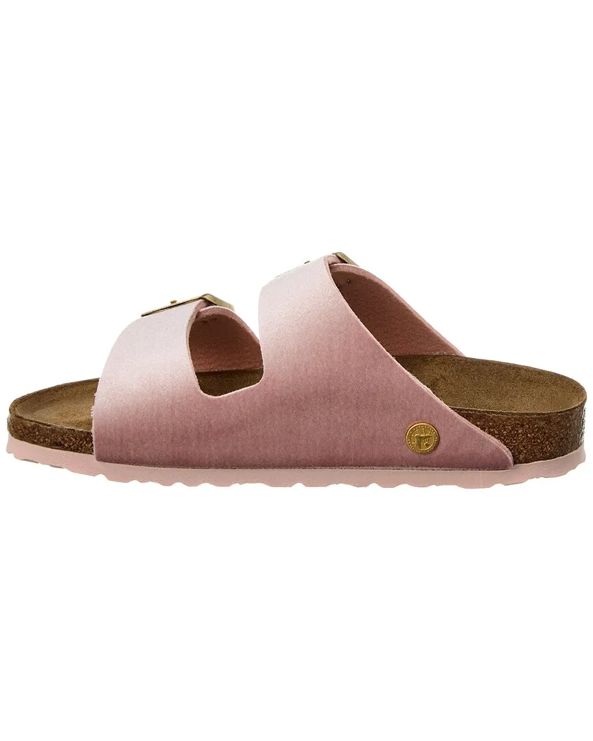 Birkenstock Arizona Nieten-Logo Schmaler Samt-Sandalette