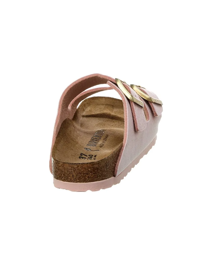 Birkenstock Arizona Nieten-Logo Schmaler Samt-Sandalette