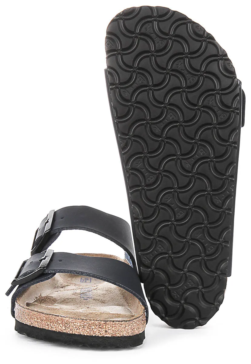 Birkenstock Arizona Soft Footbed in Blau | Regular Fit Schuhe Birkenstock