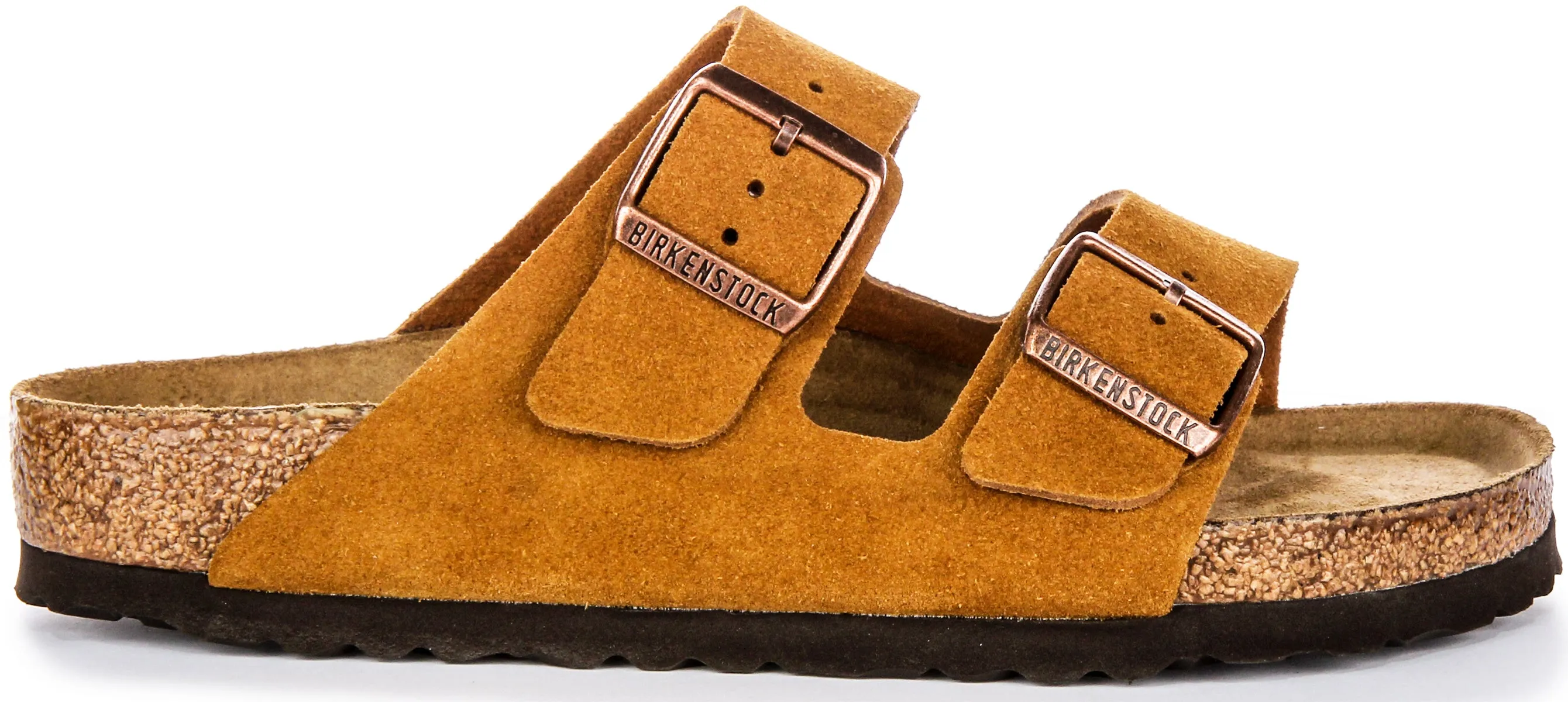 Birkenstock Arizona Soft Footbed in Nerz | Regular Fit Schuhe Birkenstock