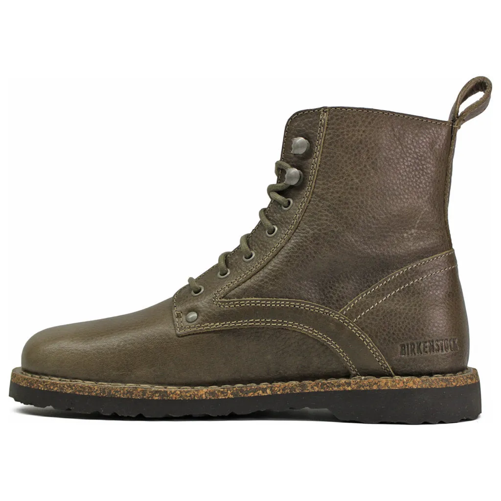 Birkenstock Bryson Unisex-Stiefeletten aus Naturleder mit Körnung