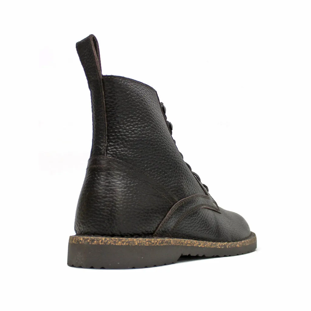 Birkenstock Bryson Unisex-Stiefeletten aus Naturleder mit Körnung