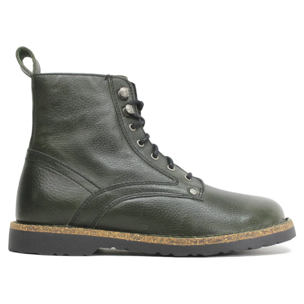 Birkenstock Bryson Unisex-Stiefeletten aus Naturleder mit Körnung