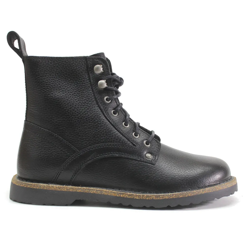 Birkenstock Bryson Unisex-Stiefeletten aus Naturleder mit Körnung