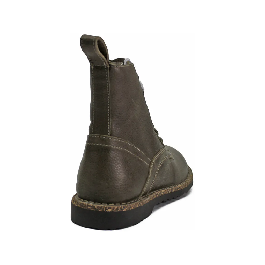 Birkenstock Bryson Unisex-Stiefeletten aus Naturleder mit Körnung