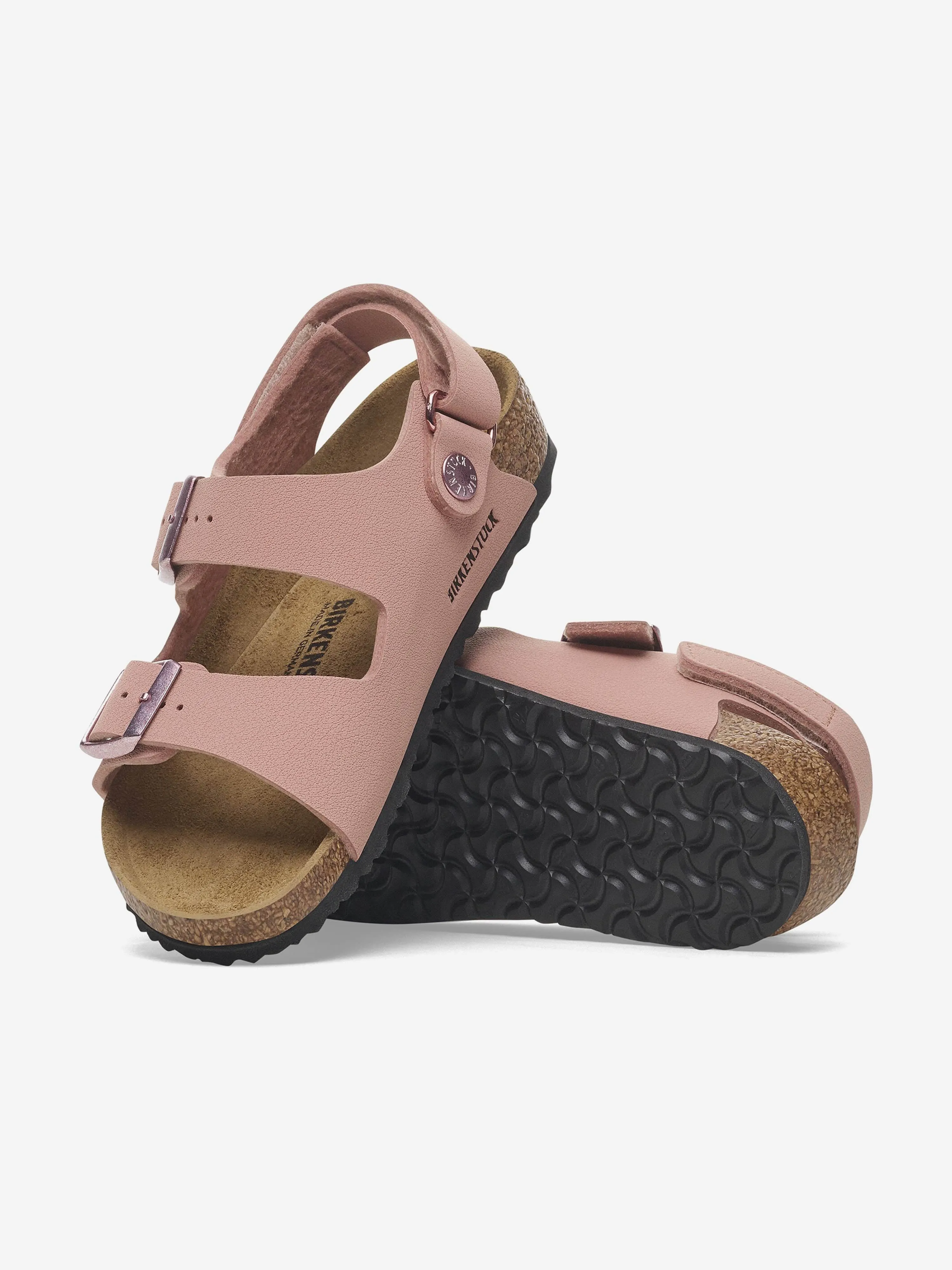BIRKENSTOCK Mädchen Milano AS Sandalen in Rosa