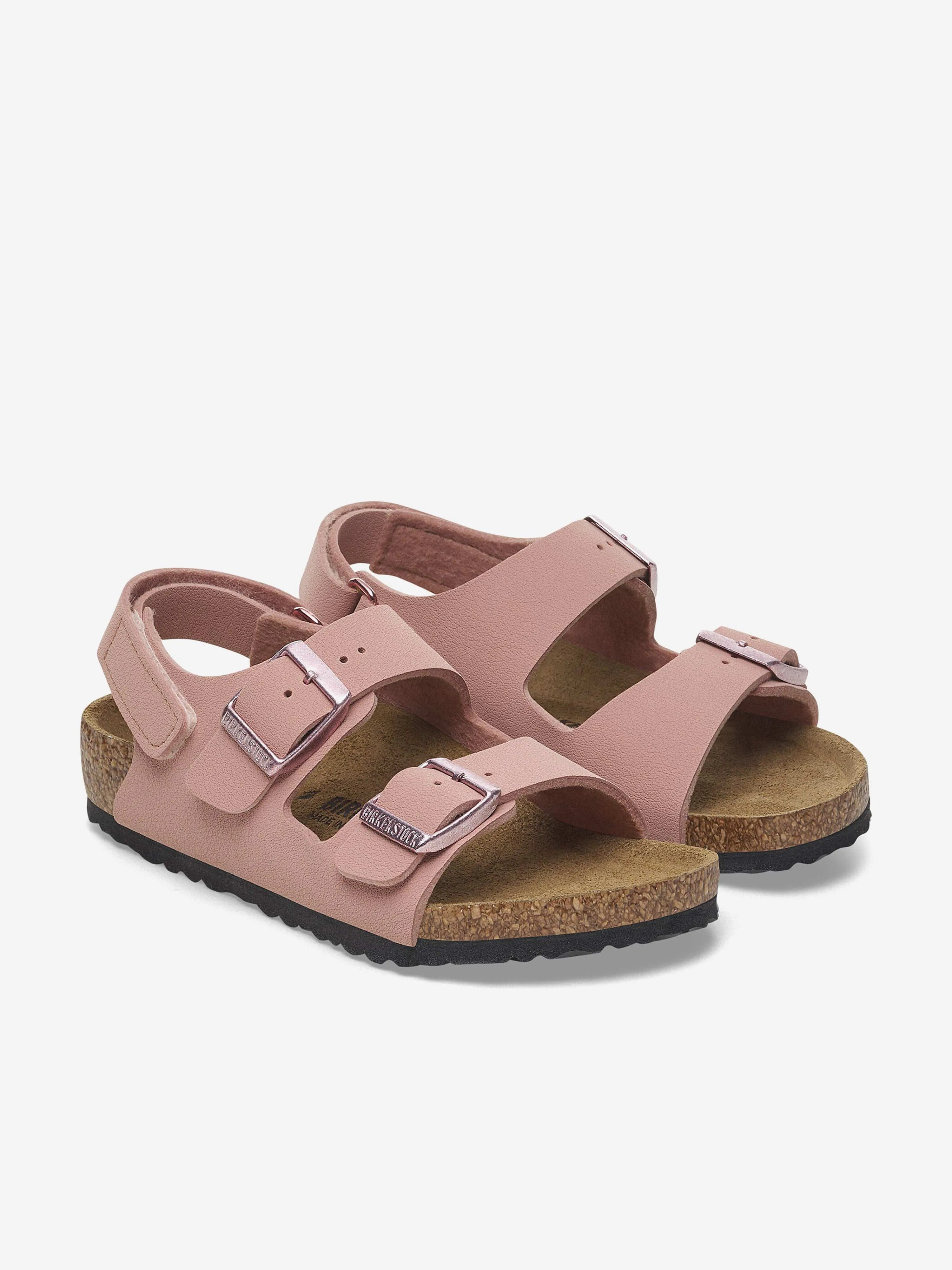 BIRKENSTOCK Mädchen Milano AS Sandalen in Rosa