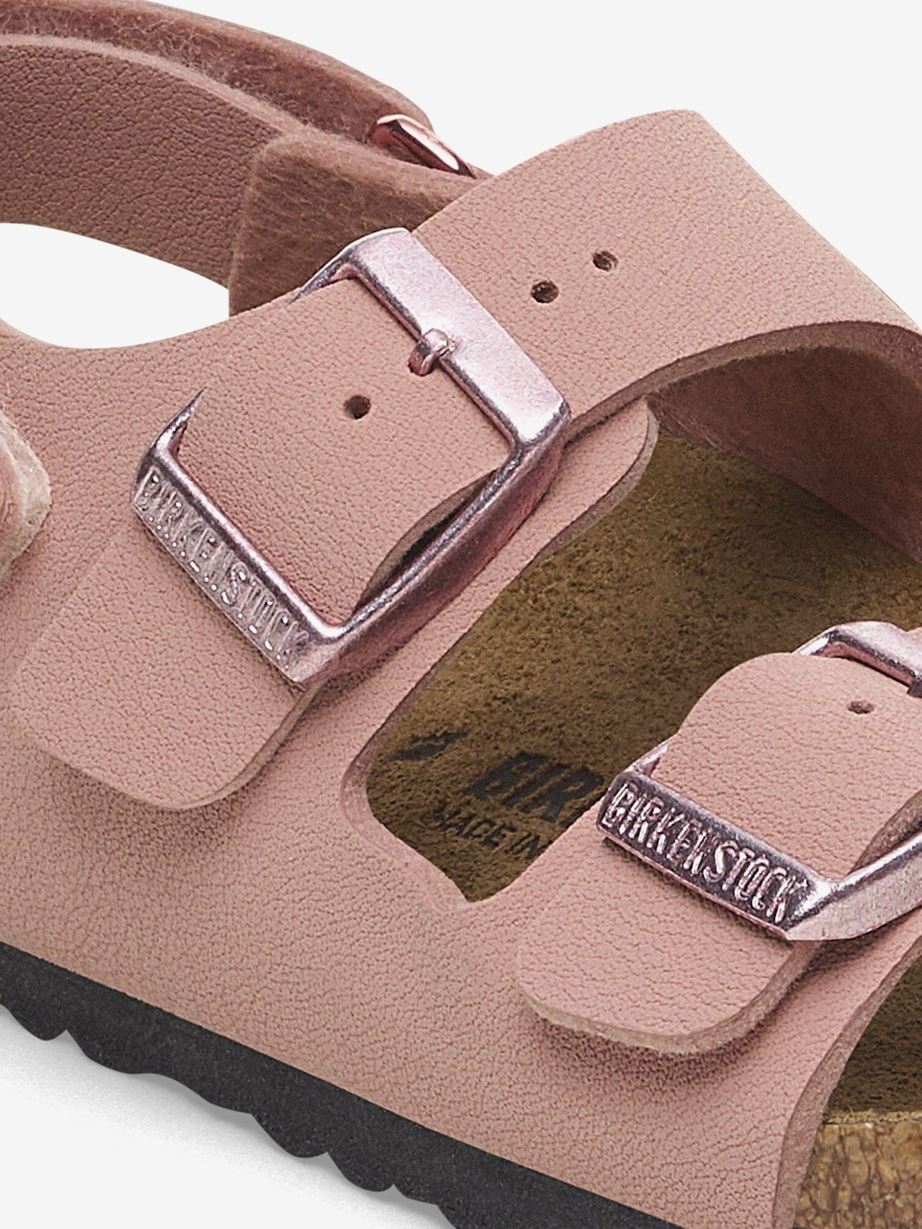 BIRKENSTOCK Mädchen Milano AS Sandalen in Rosa
