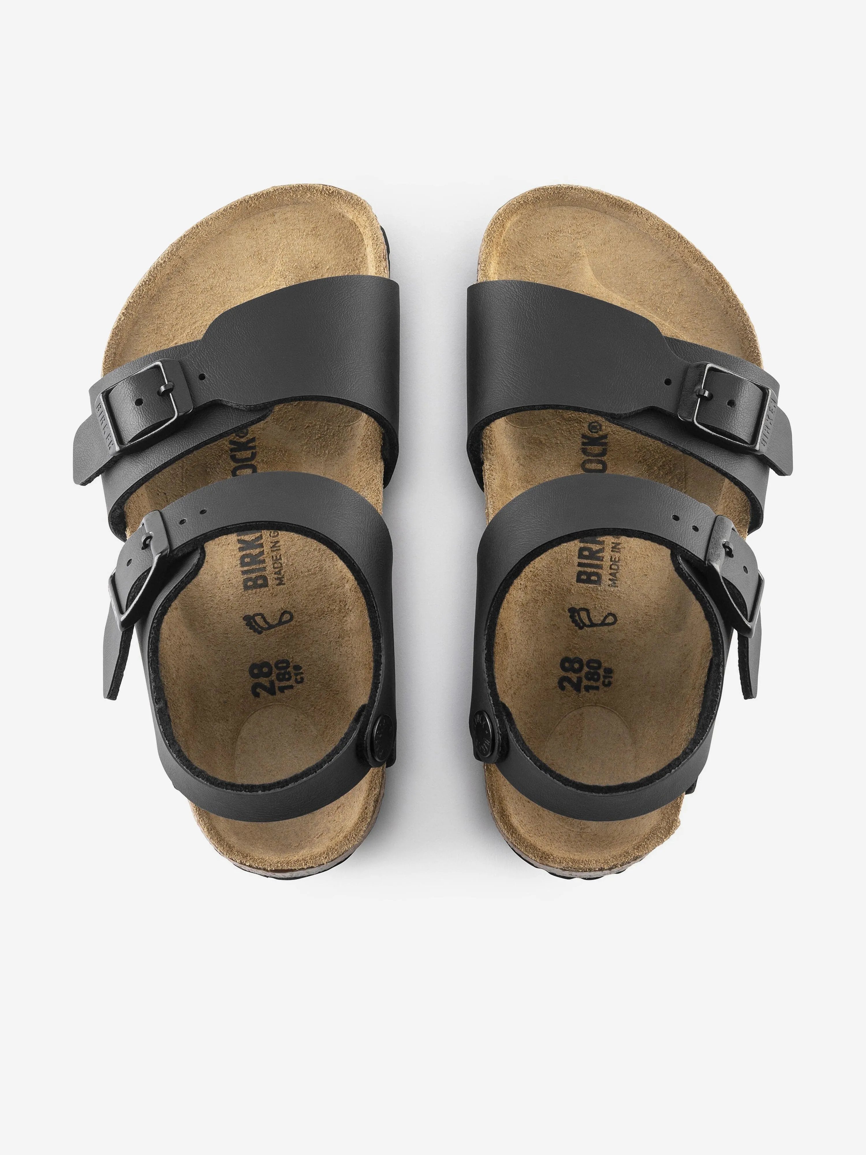 BIRKENSTOCK Kinder New York Classic Sandalen in Schwarz