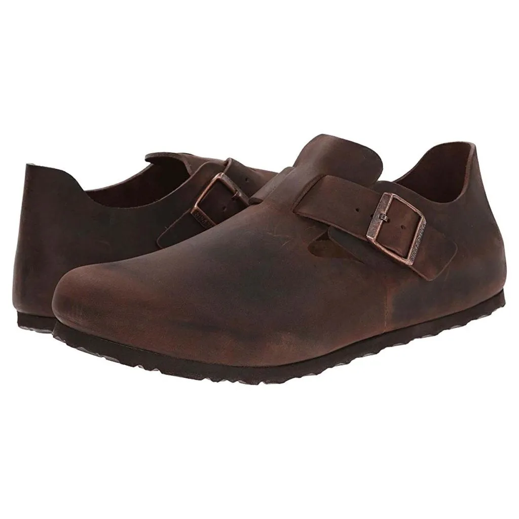 Birkenstock London Geölte Leder Unisex-Schuhe
