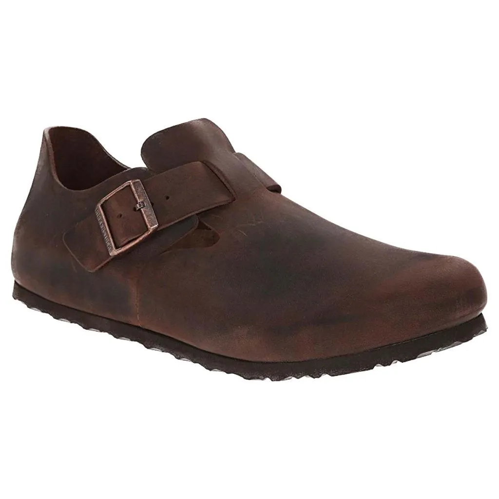 Birkenstock London Geölte Leder Unisex-Schuhe
