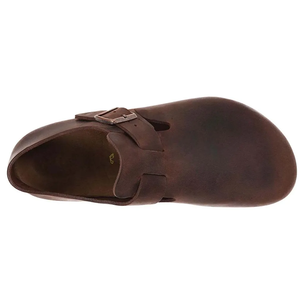 Birkenstock London Geölte Leder Unisex-Schuhe
