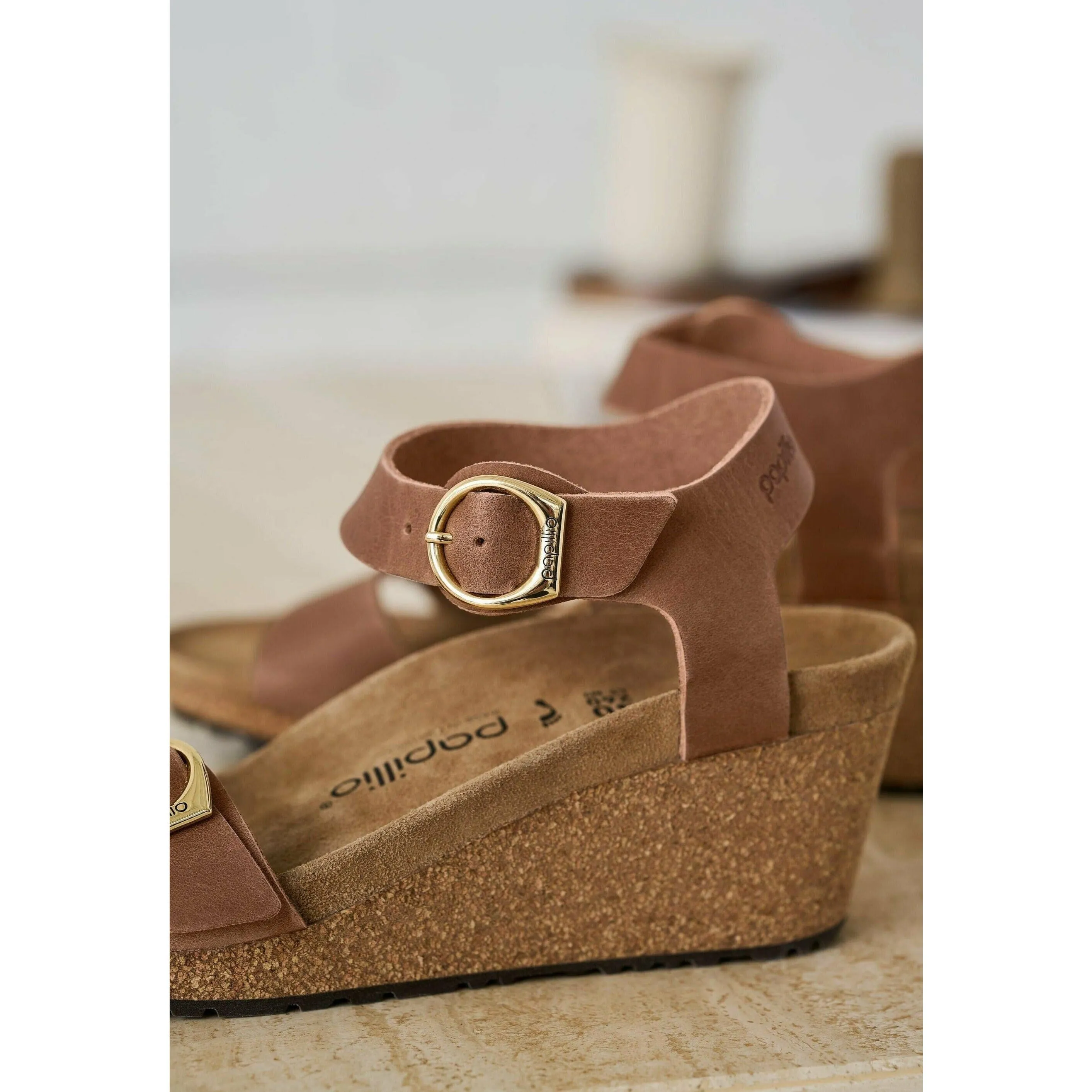 BIRKENSTOCK SOLEY ÖLGEBÜRSTETES LEDER