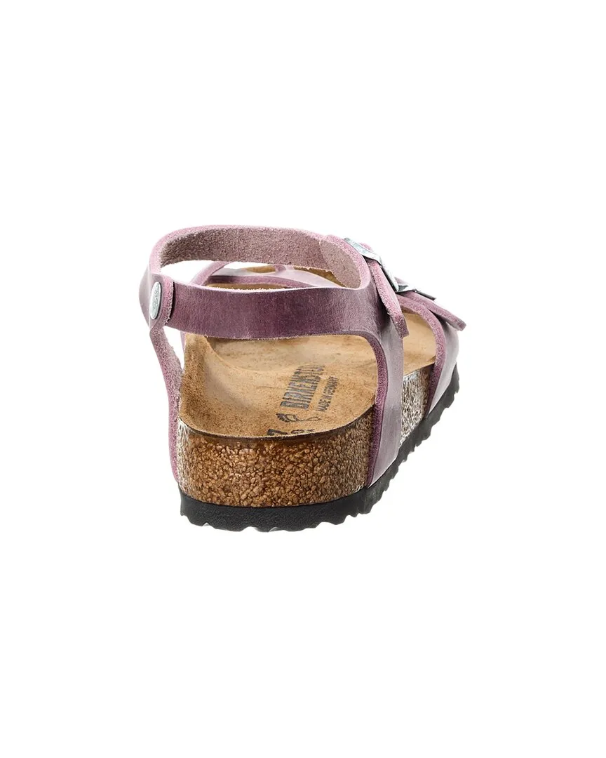 Birkenstock Taormina Sandale aus gewachstem Leder