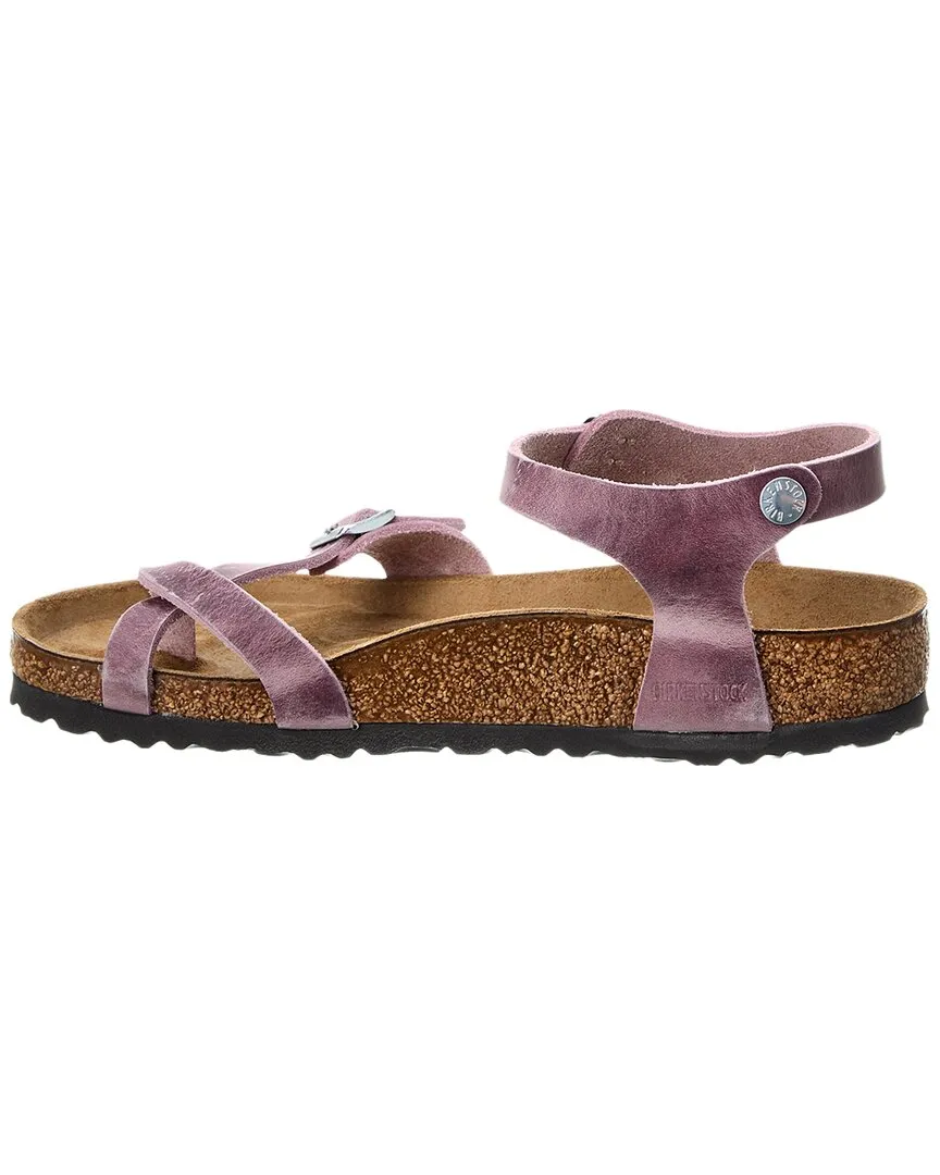Birkenstock Taormina Sandale aus gewachstem Leder