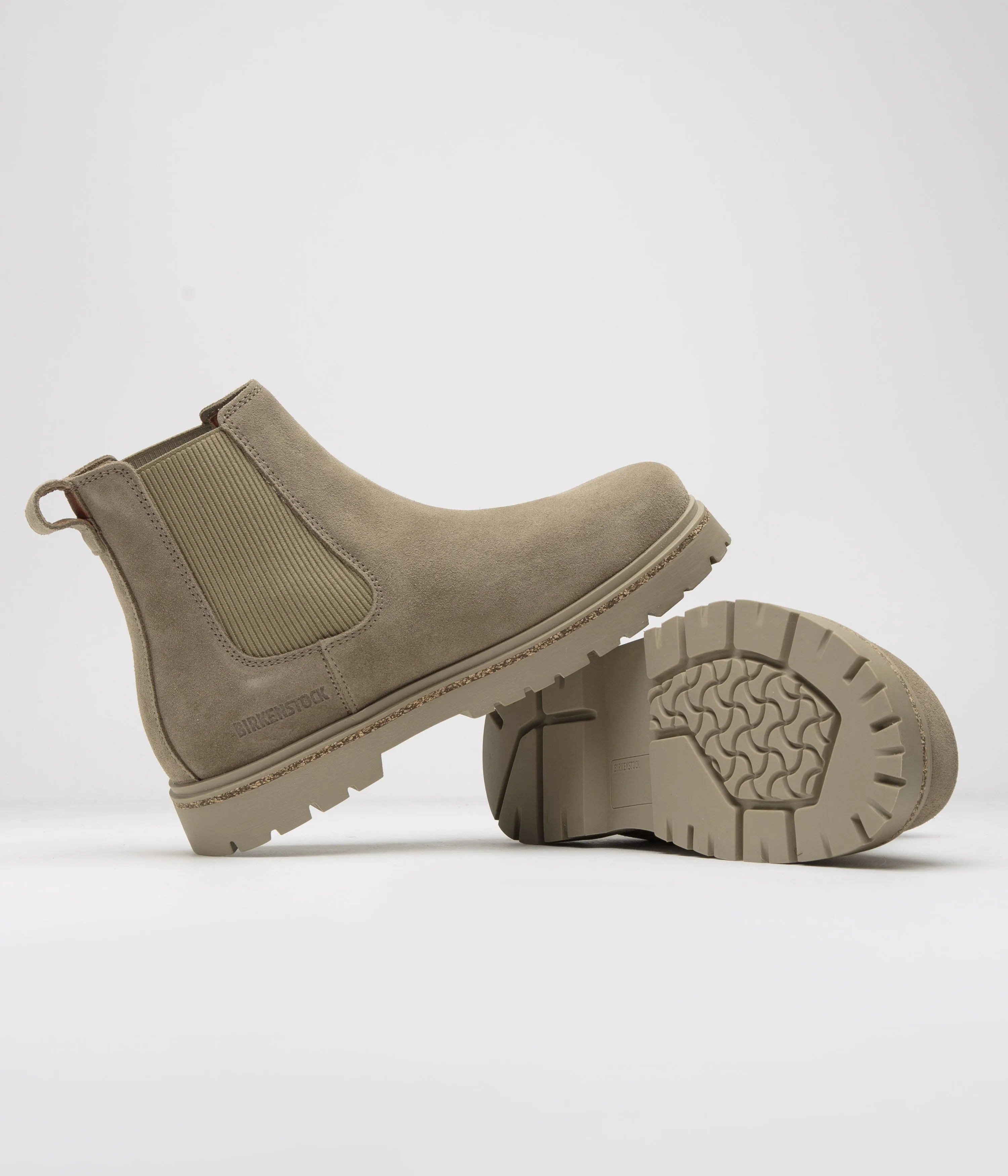 Birkenstock Damen Highwood Schlupfschuhe - Taupe Birkenstock Schuhe