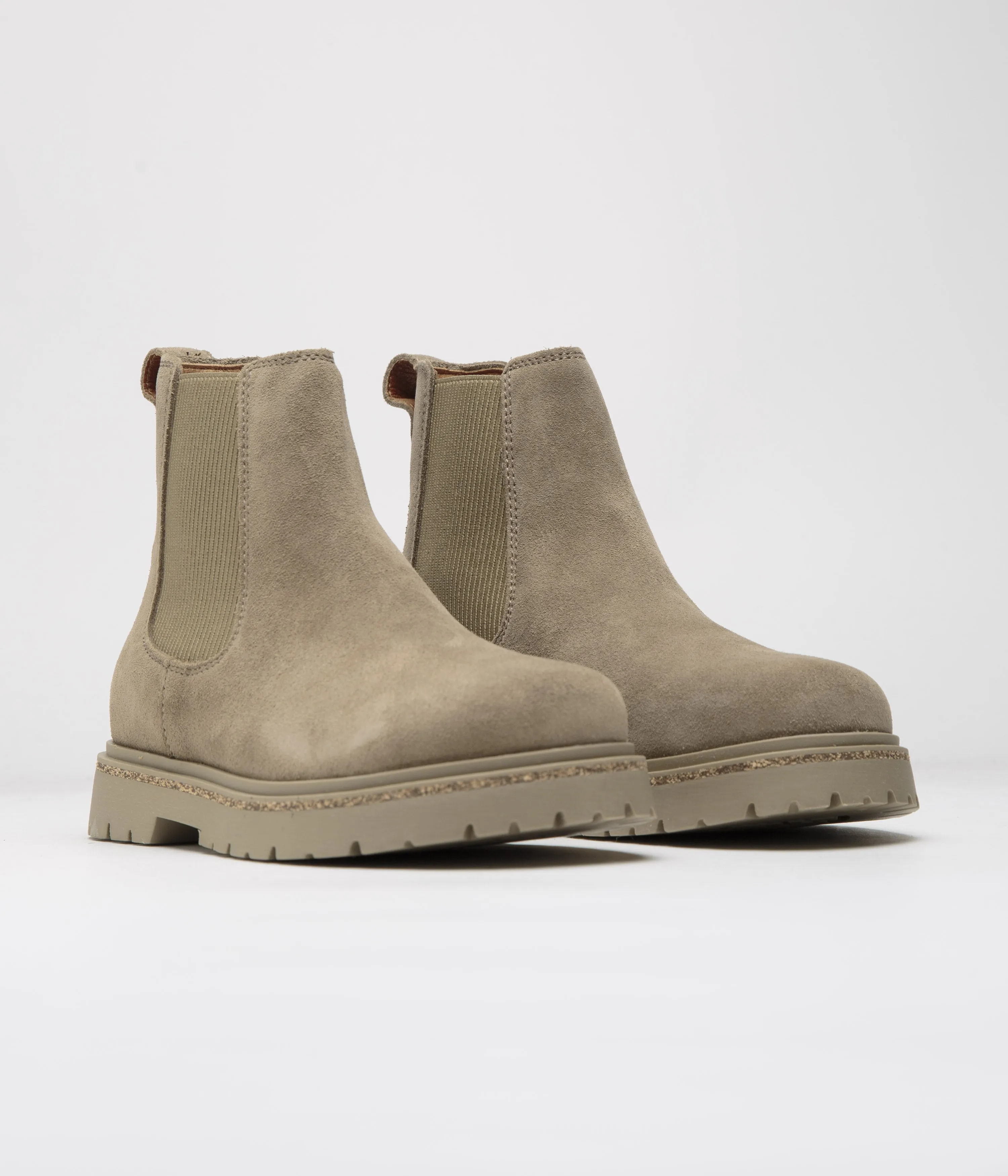 Birkenstock Damen Highwood Schlupfschuhe - Taupe Birkenstock Schuhe