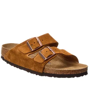 Birkenstock Damen Arizona Sandale in schmaler Ausführung aus Wildleder