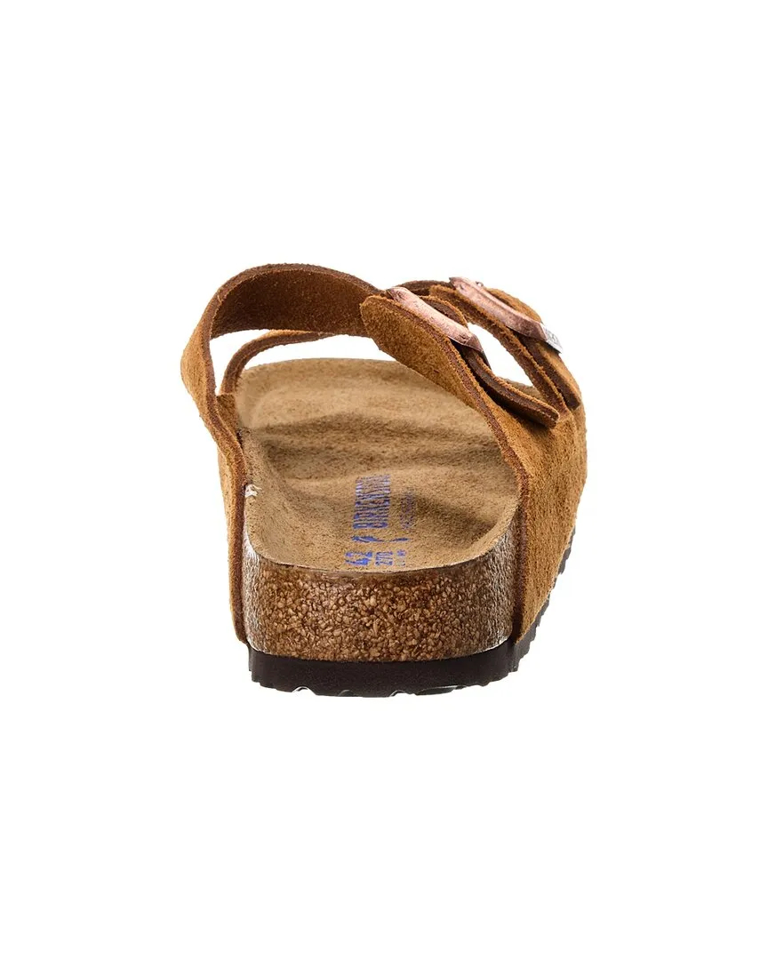 Birkenstock Damen Arizona Sandale in schmaler Ausführung aus Wildleder