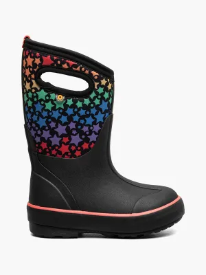 Bogs Yth Classic II Regenbogen Sterne
