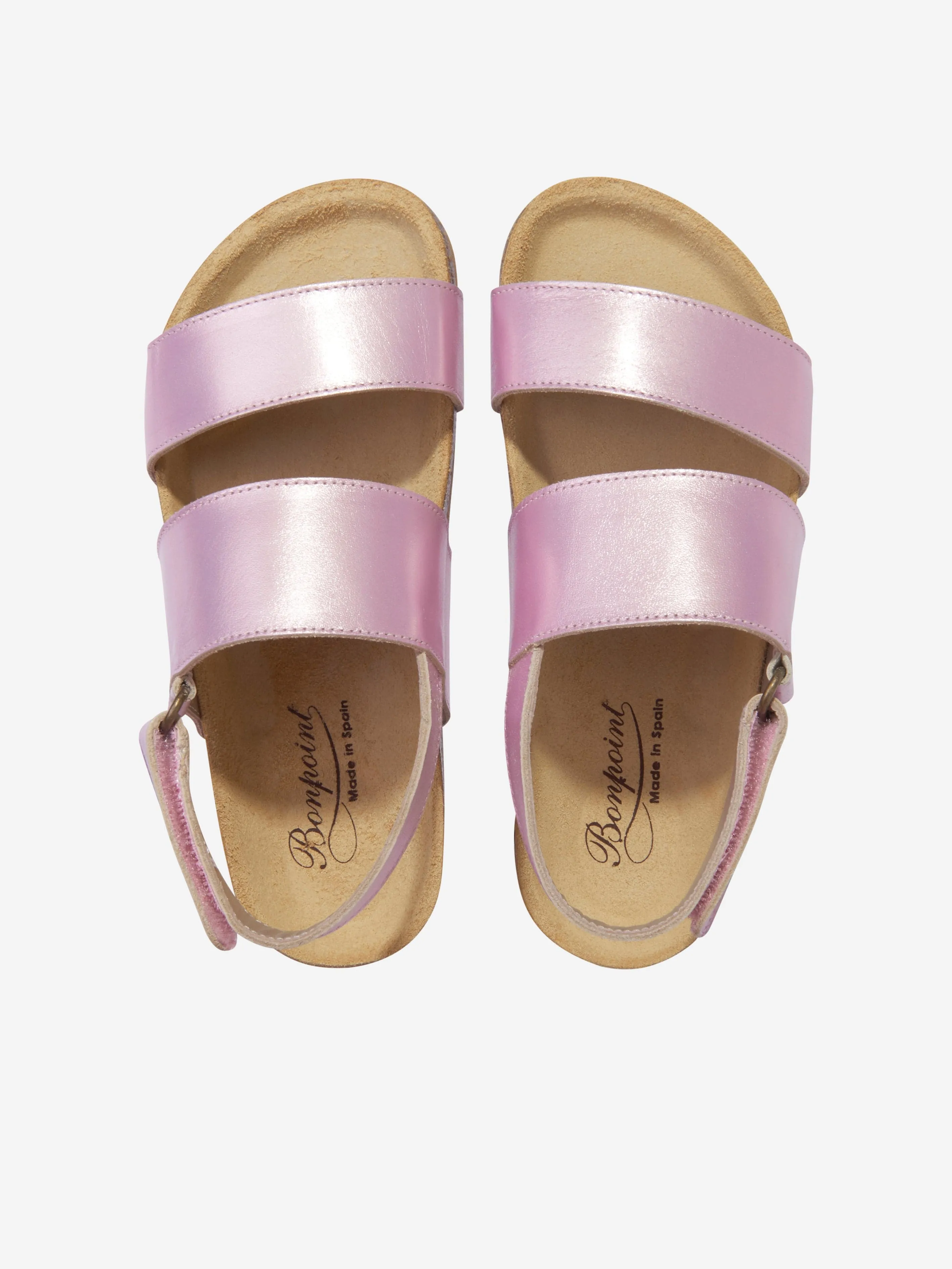 Bonpoint Mädchen Agostino Leder Sandalen in Rosa