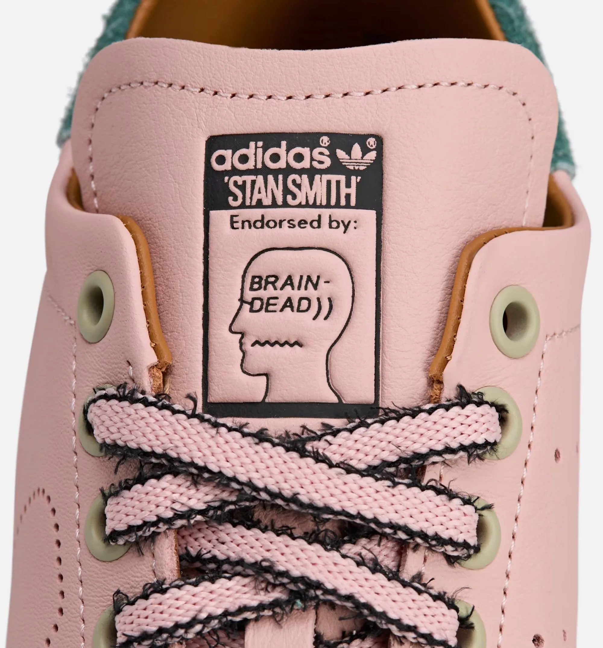 Brain Dead x Stan Smith Vapour Pink Herren Lifestyle-Schuh - Pink/Schwarz/Weiß