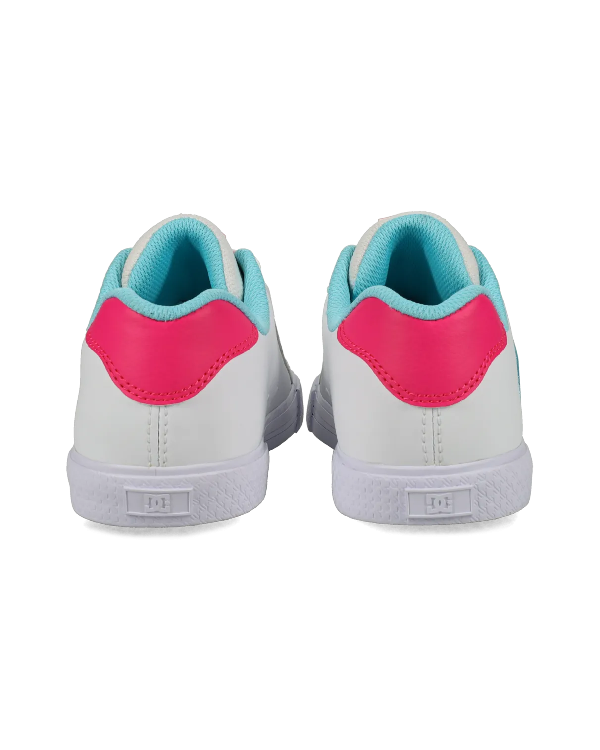 Chelsea-Schuhe in Weiß, Verrücktes Pink & Blau