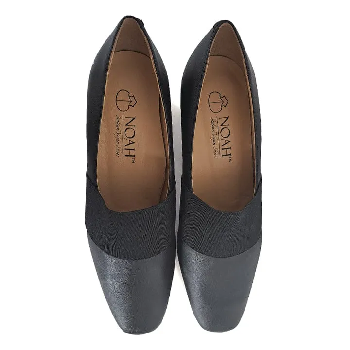 Chiara Damen Vegane Nappa-Leder Pumps | Braun