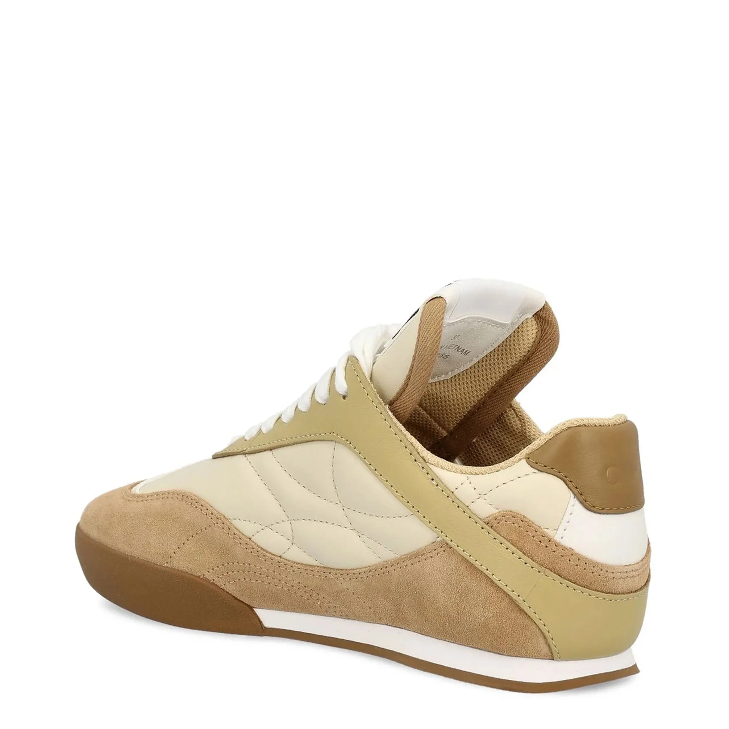 Chloé Schuhe Kick Leder Sneakers, Hellocker