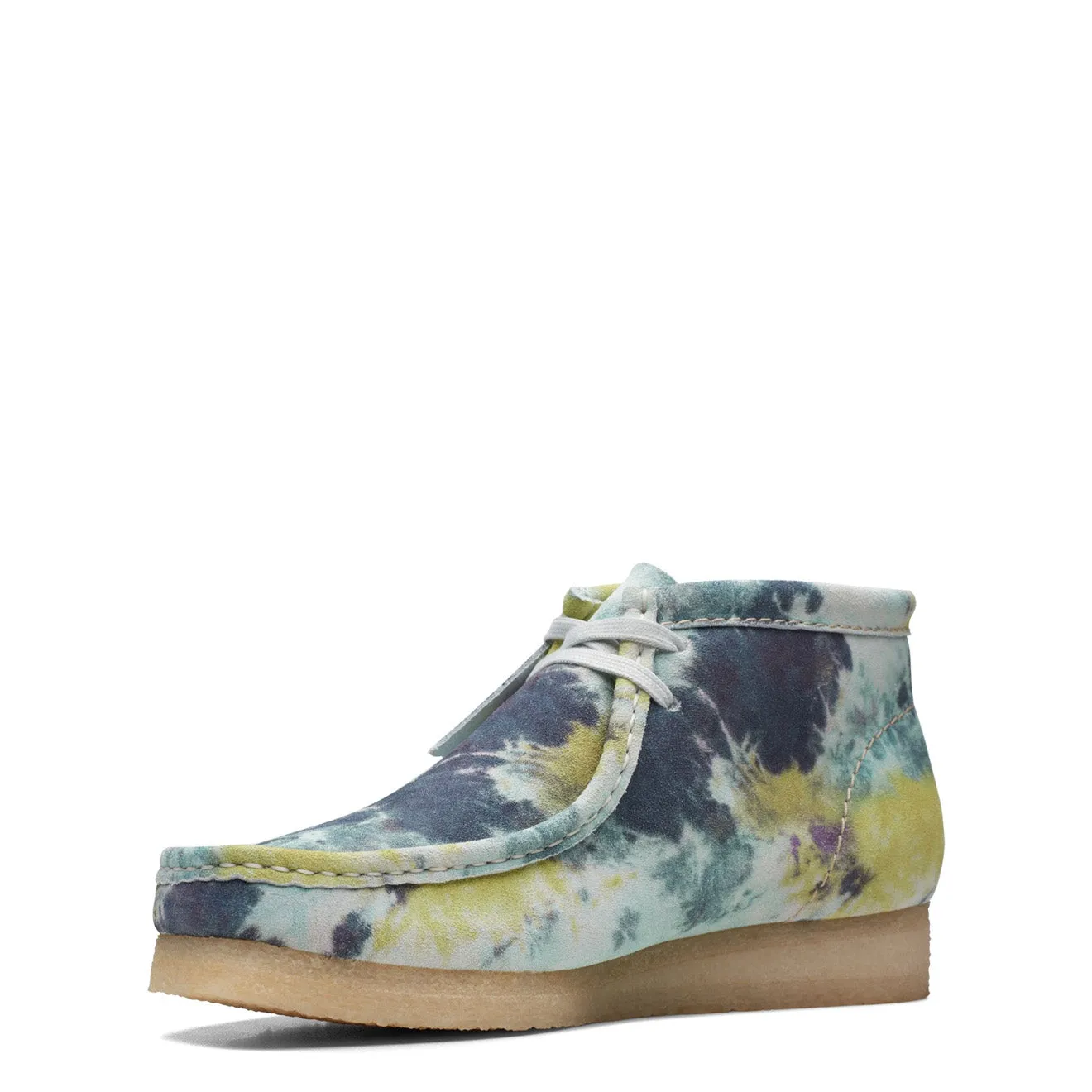 Clarks Originals Wallabee Boot Türkis TieDye
