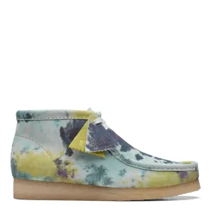Clarks Originals Wallabee Boot Türkis TieDye