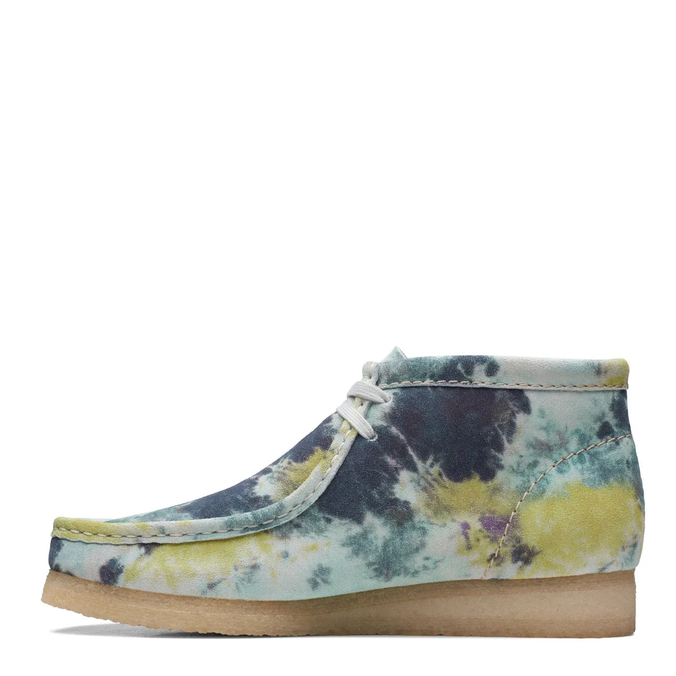 Clarks Originals Wallabee Boot Türkis TieDye