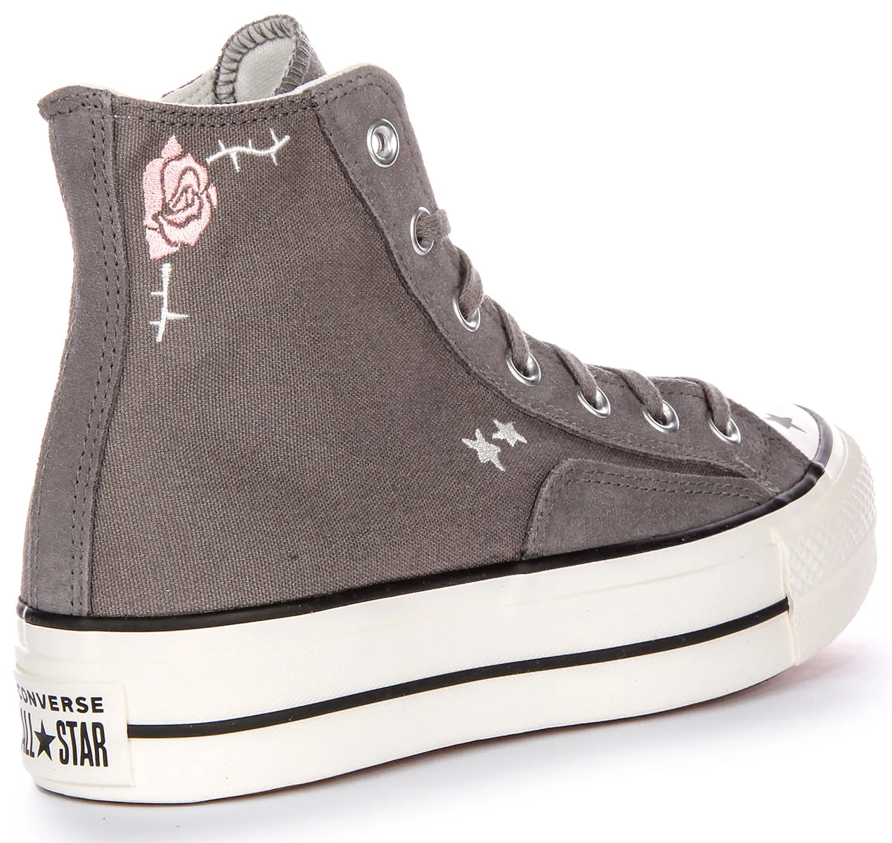 Converse All Star Lift Scribble A09165C in Grau für Damen Schuhe Converse