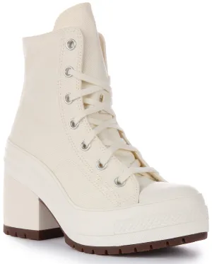 Converse Chuck 70s A05348C De Luxe Ferse in weißen Schuhen Converse