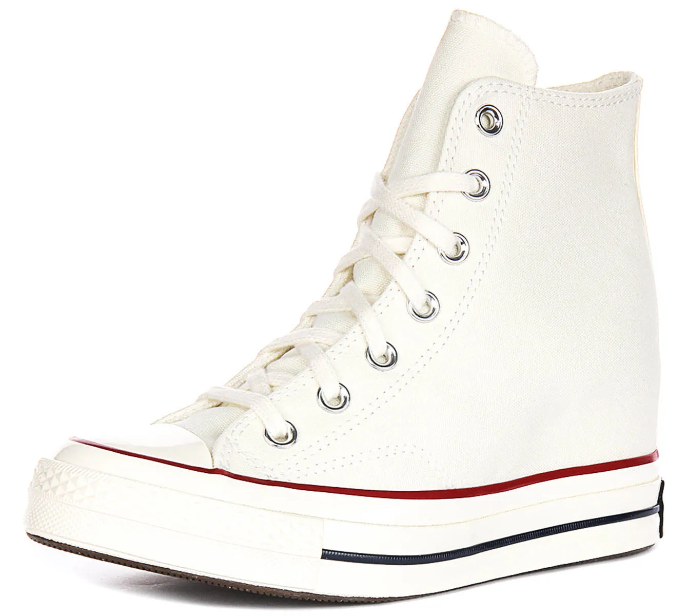 Converse Chuck 70s A12562C in Weiß für Damen Plateauschuhe Converse