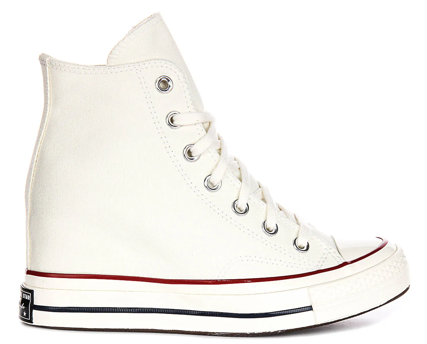 Converse Chuck 70s A12562C in Weiß für Damen Plateauschuhe Converse