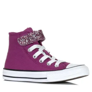 Converse Schuhe Converse Chuck Taylor Kinder Shinefetti 1V Hi Quantum Violett