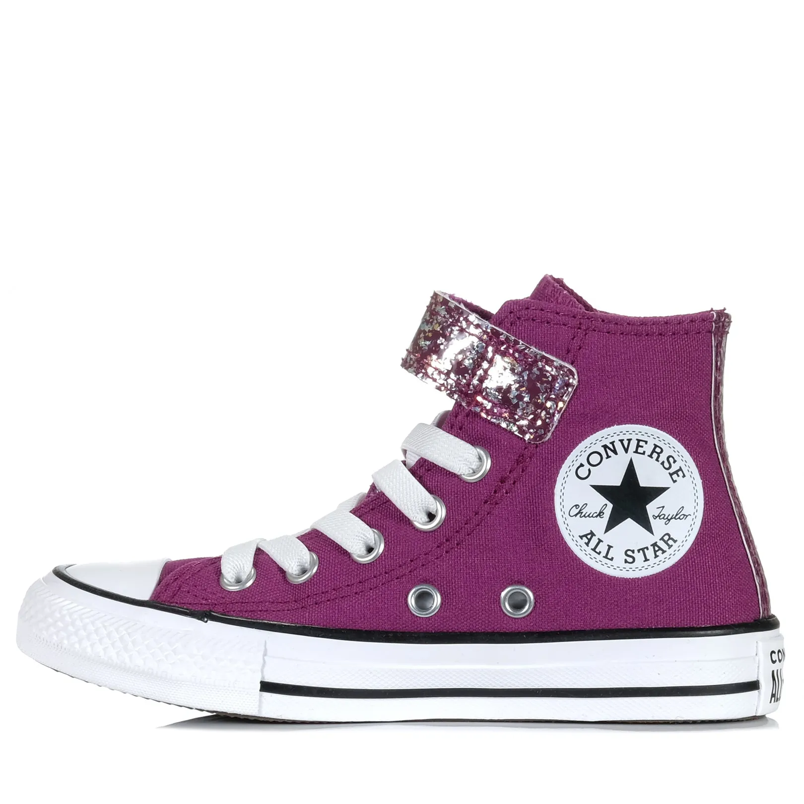 Converse Schuhe Converse Chuck Taylor Kinder Shinefetti 1V Hi Quantum Violett