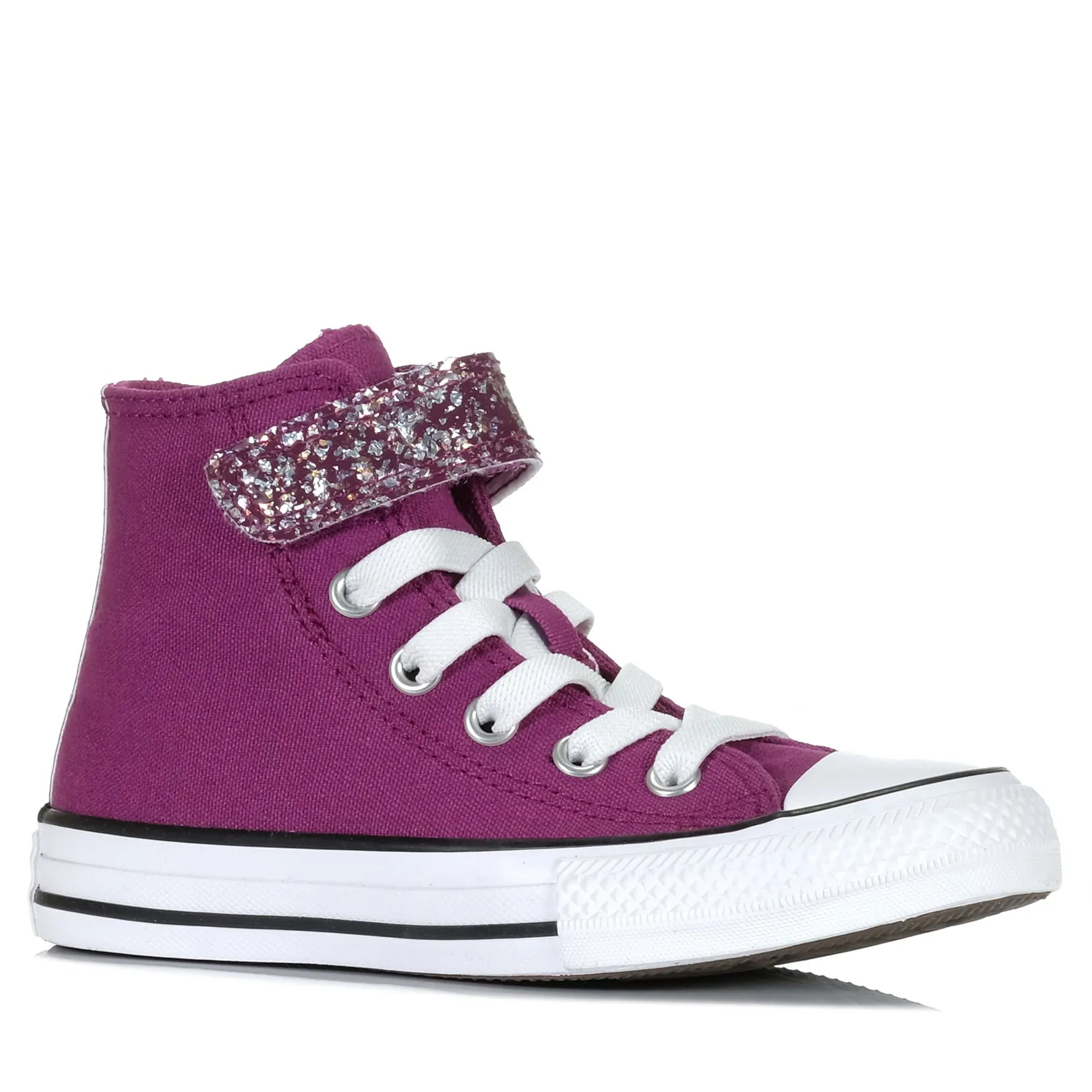 Converse Schuhe Converse Chuck Taylor Kinder Shinefetti 1V Hi Quantum Violett