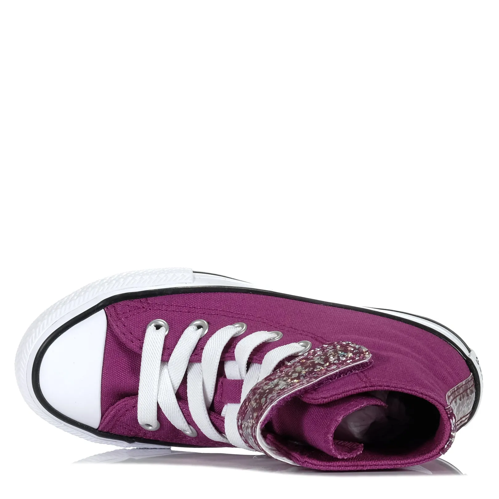 Converse Schuhe Converse Chuck Taylor Kinder Shinefetti 1V Hi Quantum Violett