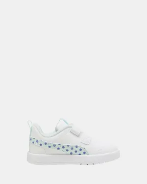 Courtflex V3 Dotty V Inf Weiß/Blau