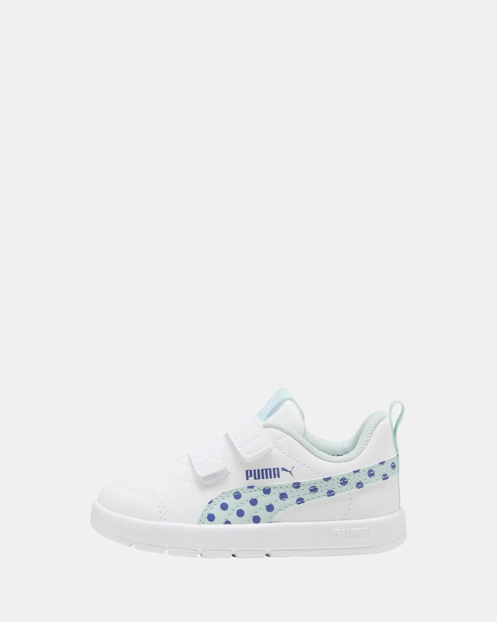 Courtflex V3 Dotty V Inf Weiß/Blau