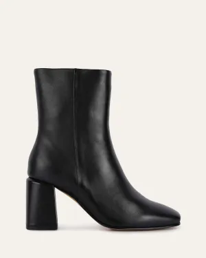 DAKOTA MID ANKLE STIEFEL SCHWARZES LEDER